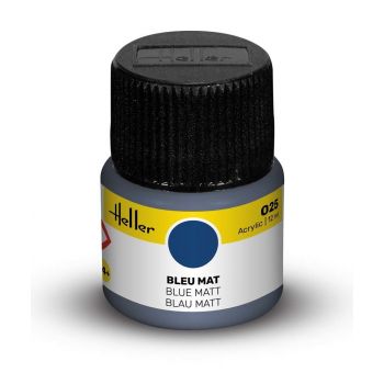 Heller - HELLER ACRYLIC PAINT 025 BLUE MATT 12 ML