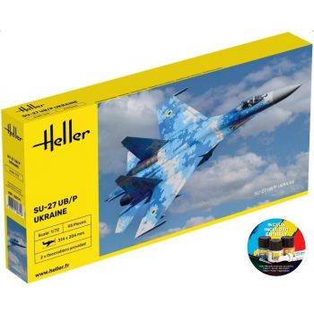 Heller - 1/72 STARTER KIT SU-27 UB/P UKRAINE (3/23) *