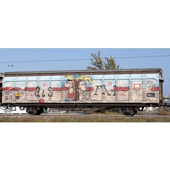 HobbyTrain - 1/160 SCHIEBEWANDWAGEN HBBILLNS SBB VI GRAFFITI 3 (?/24) *