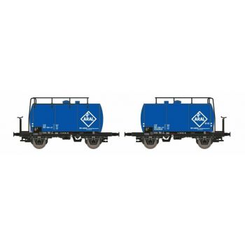 Hobbytrain - 1/160 2er Set Leichtbau-kesselwagen Db/aral Iv (?/22) *hob-h24833