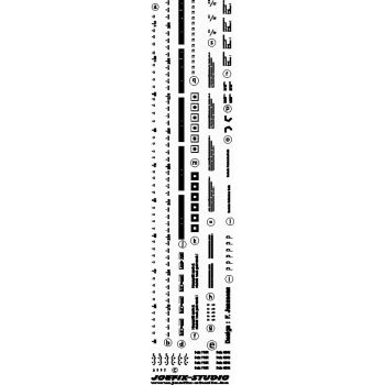 JoeFix - 1/35 DECAL SET VOGELE SCHWENKBAHNBETTUNG