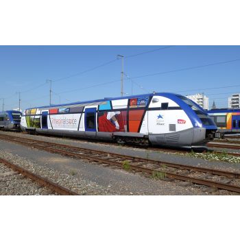 Jouef - 1/87 SNCF X 73500 DIESEL RAILCAR ALSACE VI (6/24) *