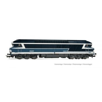 Jouef - Sncf Diesel Locomotive Cc72000 Blue W. Noodles Logo 1jou-hj2603