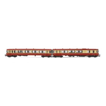 Jouef - SNCF DIESEL RAILCAR X 4317+XR 8517 RED/CREAM IV (9/23) *