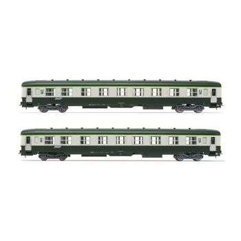 Jouef - SNCF 2-P 2ND COACHES DEV AO U59 B9 NOODLES IV-V (12/23) *