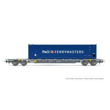 Jouef - F-nova 4-axle Containerw. Sgss 45' Peno Ferrym. (12/22) *jou-hj6240