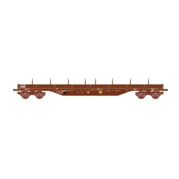 Jouef - SNCF 4-AXLE STAKE WAGON TYPE RES UNIMETAL IV (9/23) *