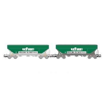 Jouef - 1/87 SNCF 2-P 4-AXLE CEREAL HOPPER WAG. UFAC IV (12/24) *