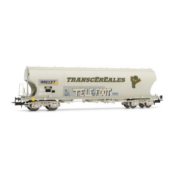 Jouef - 1/87 F-MISA 4-AXLE CEREAL HOPPER WAG. MILLET VI (12/24) *