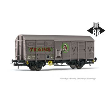 Jouef - 1/87 SNCF 2-AXLE COV. JOUEF ANNIVERSARY WAGON (9/24) *