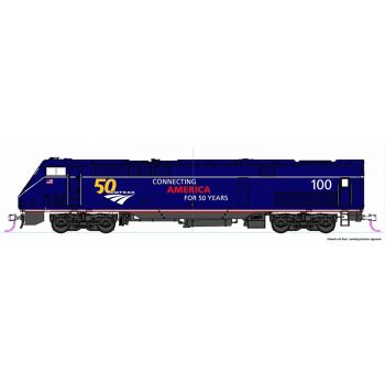 Kato - 1/160 Diesellok Ge P42 Amtrak Vi #100 Vi 50th Blau (?/22)kat-k1766035