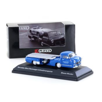 LeGrand - 1/87 MERCEDES BENZ RENNTRANSPORTER DAS BLAUE WUNDER (6/24) *