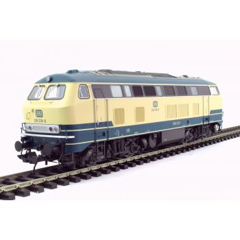 Lenz - 1/45 DIESELLOK BR218 218-6 DB EP.4 OZEANBLAU/BEIGE