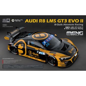 Meng Model - 1/24 AUDI R8 LMS GT3 EVO II B-QUIK AB. R. CS-011 (10/24) *