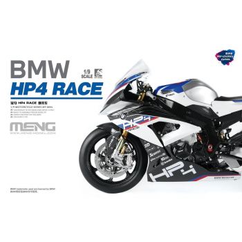 Meng Model - 1/9 BMW HP4 RACE PRE-COLERED MT-004S