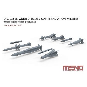 Meng - 1/48 Us Laser-guided Bombs/radiation Missil Sps-072 (?/22) *mesps-072