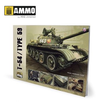 Ammo Mig Jimenez - LIVRE T-54/TYPE 59 - GUIDE VISUEL POUR LES MODELES FR.