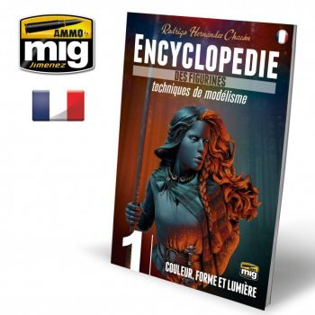 Ammo Mig Jimenez - LIVRE ENCYCL. TDM FIGUR. VOL. 1 COULEUR FORME ET LUMIERE FR.