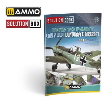 Ammo Mig Jimenez - SOLUTION BOOK HTP EARLY WWII LUFTWAFFE AIRCRAFT ENG.