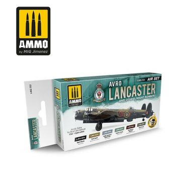 Mig - Avro Lancaster Night Bomber Set 6 Jars 17 Ml (8/22) * - Mig7252