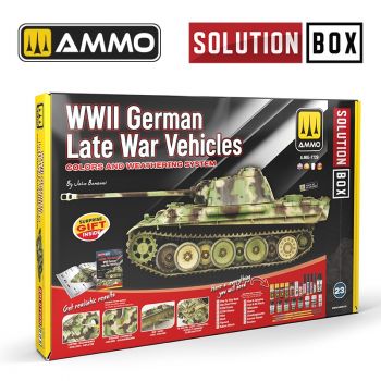 Ammo Mig Jimenez - SOLUTION BOX #23 WWII GERMAN LATE WAR VEHICLES (6/24) *