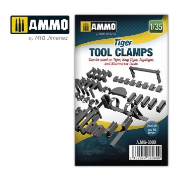 Ammo Mig Jimenez - 1/35 TIGER TOOL CLAMPS