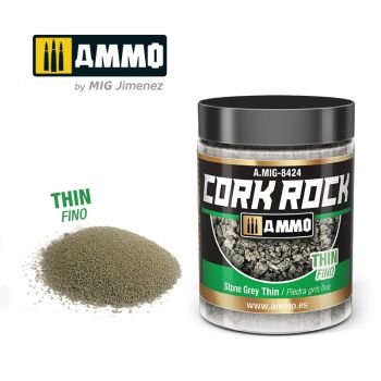 Ammo Mig Jimenez - TERRAFORM CORK ROCK STONE GREY THIN JAR 100 ML