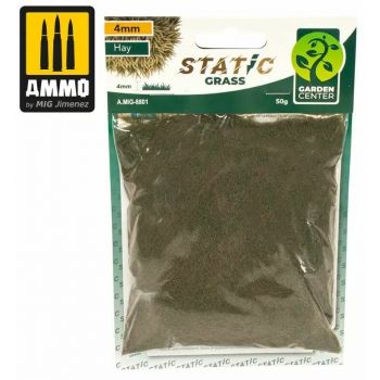 Mig - Static Grass Hay 2 Mm 50 Gr (4/22) *mig8800