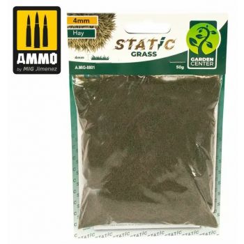 Mig - Static Grass Hay 6 Mm 50 Gr (4/22) *mig8802