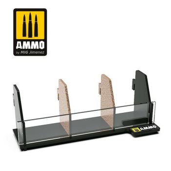 Mig - Modular System Satin Black Large Shelf + Dividermig8882