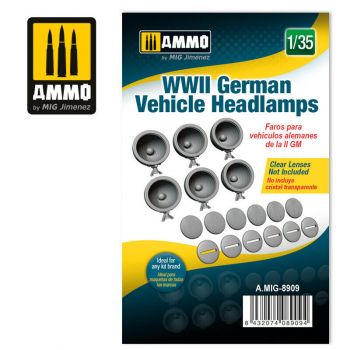 Mig - 1/35 Wwii German Vehicle Headlamps (12/21) *mig8909