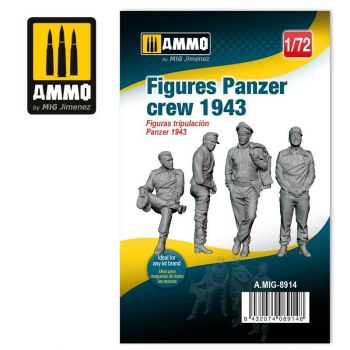 Mig - 1/72 Figures Panzer Crew 1943 (2/22) *mig8914