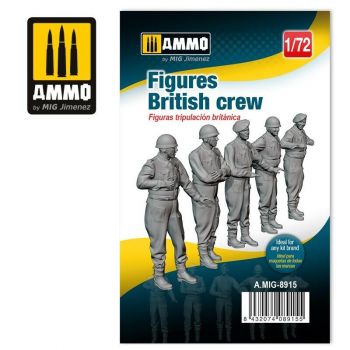 Mig - 1/72 Figures British Crew (3/22) *mig8915