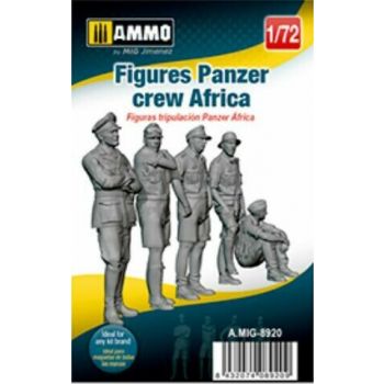 Mig - 1/72 Figures Panzer Crew Africa (4/22) *mig8920