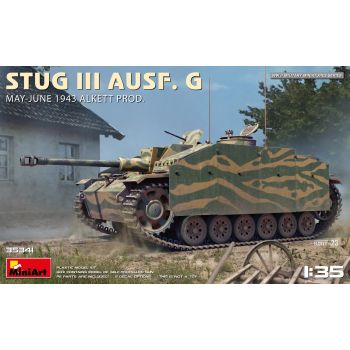 MiniArt - 1/35 STUG III AUSF. G MAY/JUNE 1943 ALKETT PROD. (7/24) *