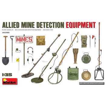 Miniart - 1/35 Allied Mine Detection Equipment (1/22) *min35390