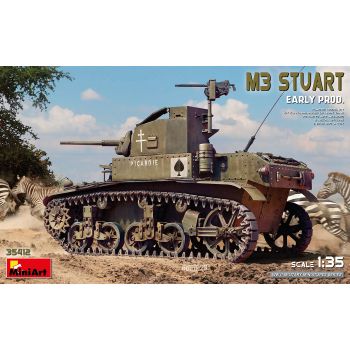 MiniArt - 1/35 M3 STUART EARLY PROD. INTERIOR KIT (7/24) *