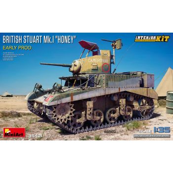 MiniArt - 1/35 BRITISH STUART MK.I HONEY EARLY (9/24) *