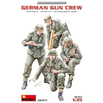 MiniArt - 1/35 GERMAN GUN CREW (9/24) *