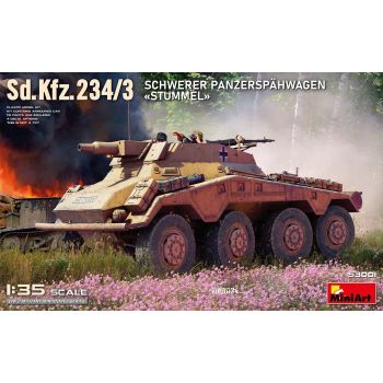 MiniArt - 1/35 SD.KFZ. 234/3 SCHW. PANZERSPAHWGN "STUMMEL" (11/24) *