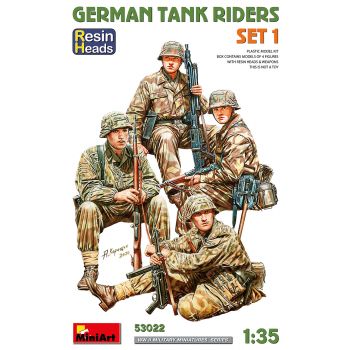 MiniArt - 1/35 GERMAN TANK RIDERS SET 1 (7/24) *