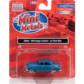 Mini Metals - 1/87 DODGE CORONET LA PLATA BLUE 1950