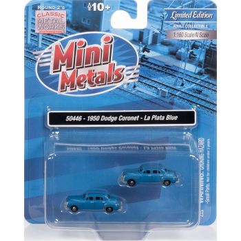 Mini Metals - 1/160 DODGE CORONET LA PLATA BLUE 1950 2-P