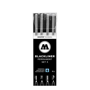 Molotow - MOLOTOW BLACKLINER SET 3