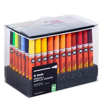 Molotow - ONE4ALL 227HS 4MM MARKER COMPLETE SET 74 MARKERS