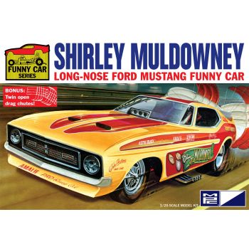 MPC Models - 1/25 FORD MUSTANG SHIRLEY MULDOWNEY LONG NOSE FC