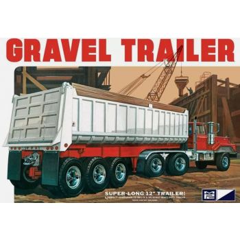 MPC Models - 1/25 TRI AXLE GRAVEL TRAILER