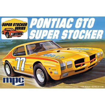 MPC Models - 1/25 PONTIAC GTO SUPER STOCKER 2T 1970