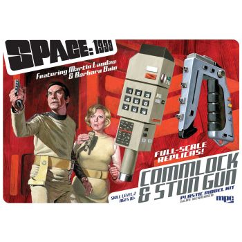 MPC Models - 1/1 SPACE: STUN GUN en COMMLOCK 1999