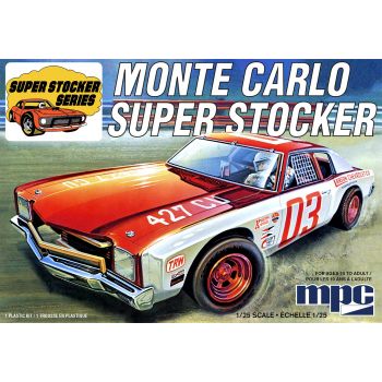 MPC Models - 1/25 CHEVY MONTE CARLO SUPER STOCKER 2T 1971